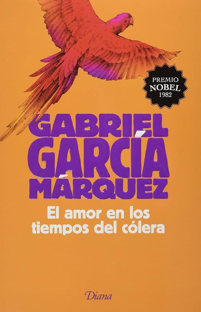 Portada de El amor en los tiempos del cólera